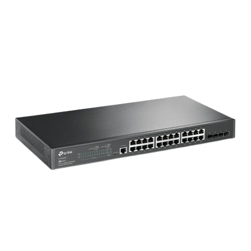 TL-SG3428 JetStream 24-Port Gigabit L2 Managed Switch with 4 SFP Slots - الصورة 2