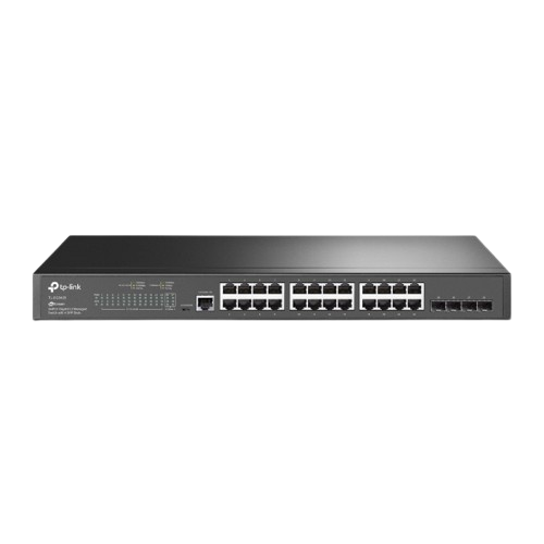 TL-SG3428 JetStream 24-Port Gigabit L2 Managed Switch with 4 SFP Slots