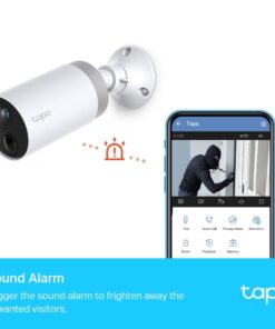 TP-Link Tapo C400S2 2K QHD Pan Tilt Home Security Wi-Fi Camera